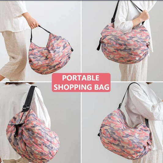Two Pieces Foldable Shopping Bag