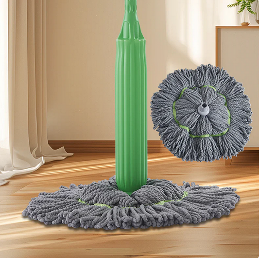 Bamboo shaped 360° Spin Floor Mop