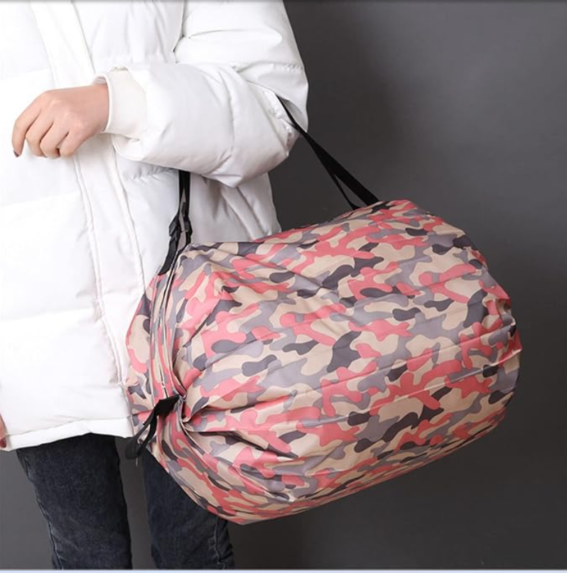 Two Pieces Foldable Shopping Bag